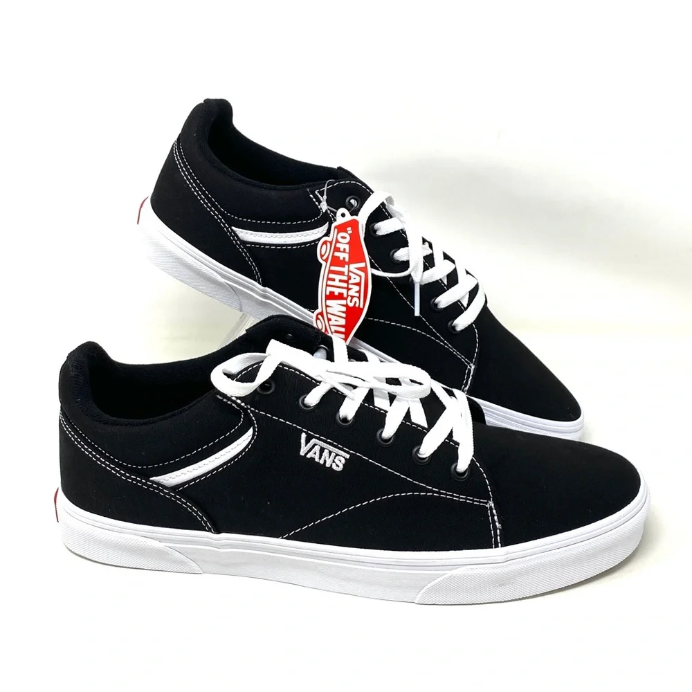 💖MEGA SALE💖VANS Seldan Canvas Black Casual  Women’s   Low Top VN0A4TZE187 - Picture 5 of 10